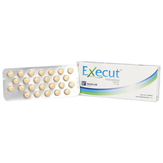 Panalab Execut 25mg. oral 25 tabletas