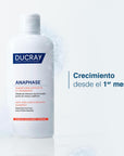 Ducray Anaphase Shampoo Anticaída y Crecimiento 400ml.