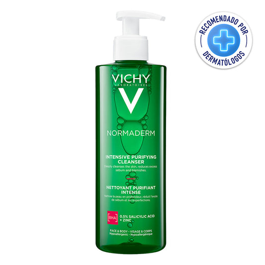 Vichy Normaderm Phytosolution Gel Limpiador Purificante 400ml.