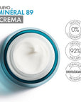 Vichy Mineral 89 Crema Hidratante Fortificante 50ml.