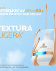 Anthelios UV Air Serum Protector Solar SPF50+ Tono Medio 50ml.