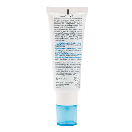 Bioderma Hydrabio Gel Hidratante Ligero para Piel Normal a Mixta 40ml.