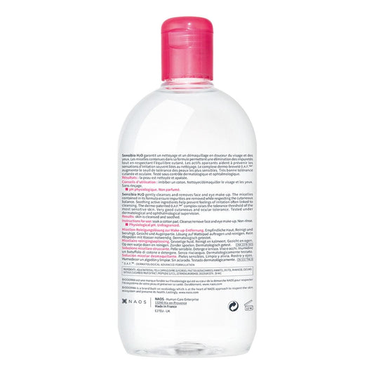 Bioderma Sensibio H2O Agua Micelar para Piel Sensible 500ml.