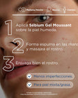 Bioderma Sebium Moussant Gel Limpiador para Piel Grasa 100ml.