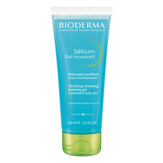 Bioderma Sebium Moussant Gel Limpiador para Piel Grasa 100ml.