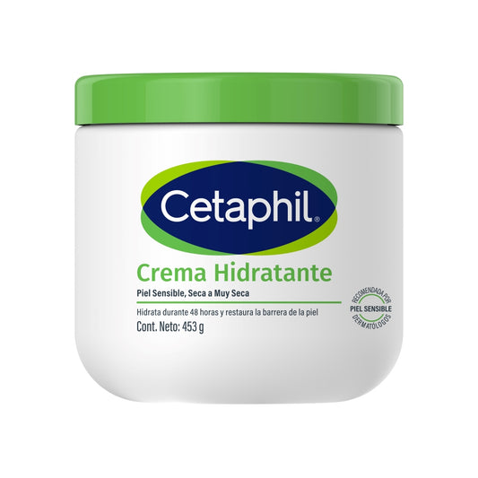 Cetaphil Crema Hidratante Corporal Piel Seca 453g.