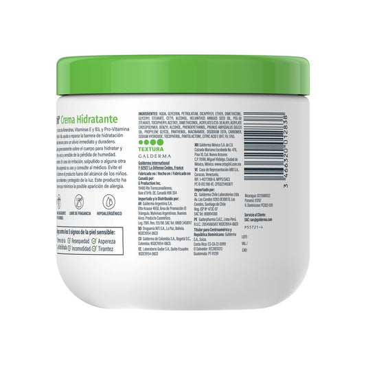 Cetaphil Crema Hidratante Corporal Piel Seca 453g.