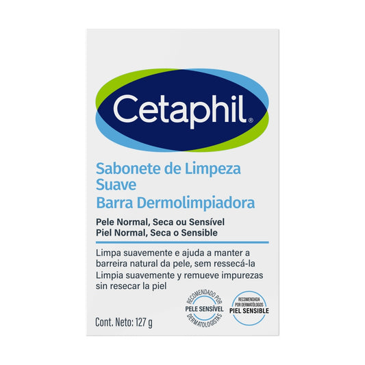 Cetaphil Barra Dermolimpiadora Limpieza Suave 127g.