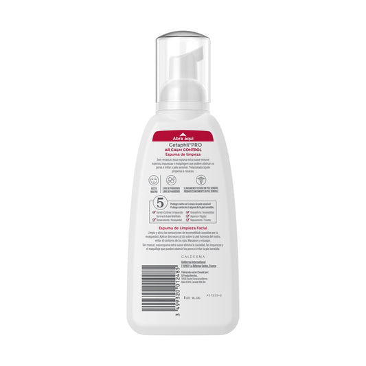 Cetaphil PRO AR Calm Control Espuma de Limpieza 236ml.