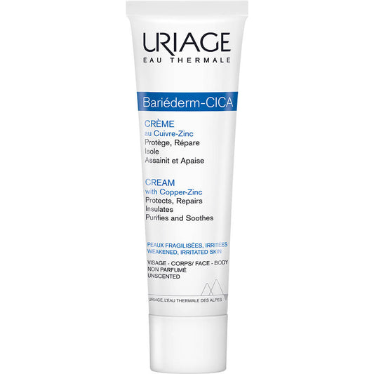 Uriage Bariéderm Cica Crema Reparadora para Piel Irritada 100ml.