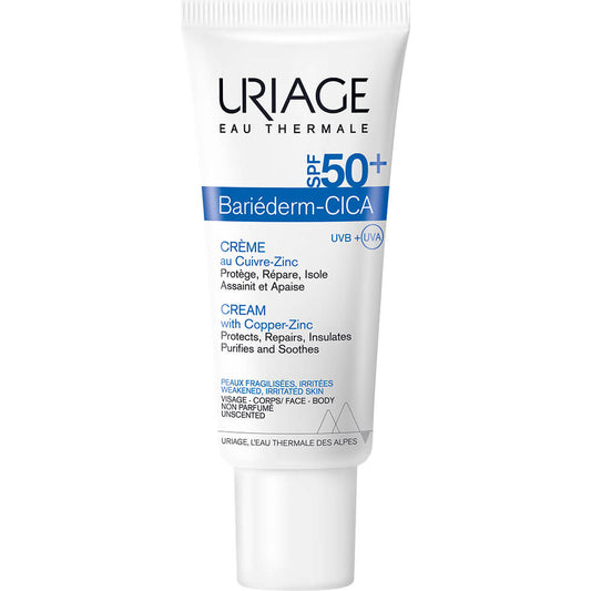 Uriage Bariederm Cica Crema Reparadora Spf50 40ml