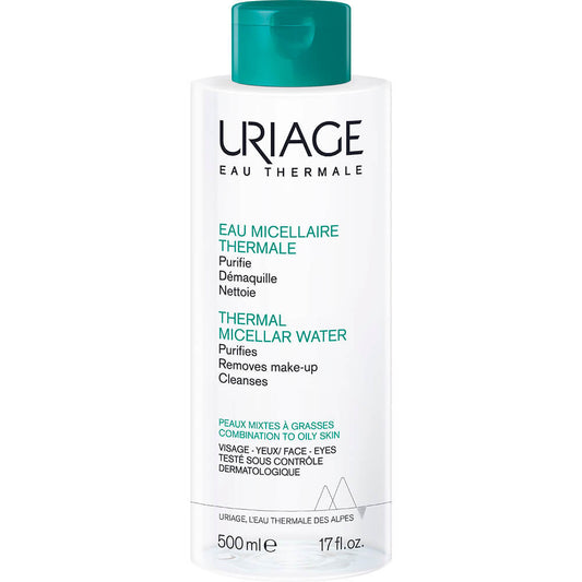 Uriage Agua Micelar para Piel Mixta a Grasa 500ml.