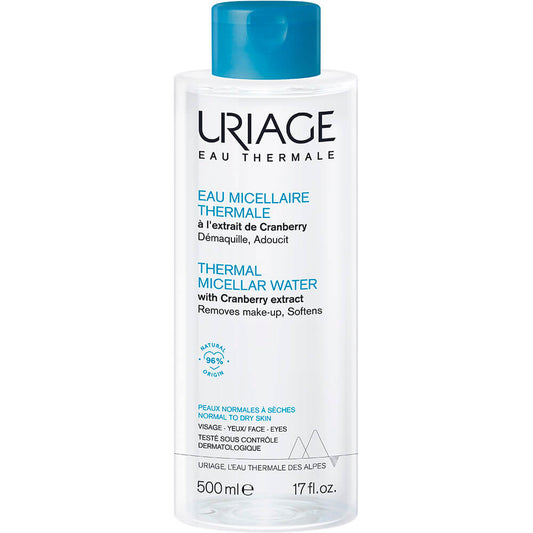 Uriage Agua Micelar para Piel Normal a Seca 500ml.