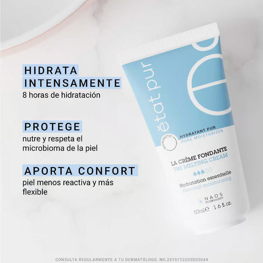 Etat Pur Crema Hidratante con Ácido Hialurónico 50 ml