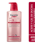 Eucerin pH5 Aceite-Gel de Ducha para Piel Seca y Sensible 400ml.