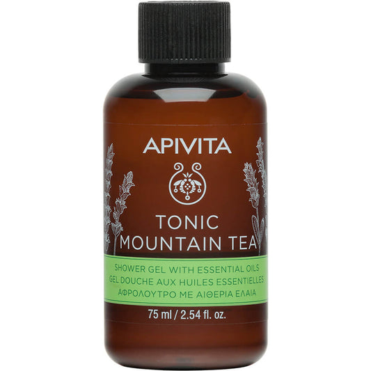 APIVITA Tea Mountain Mini Gel Limpiador Facial Fresco 75ml.