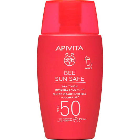 APIVITA Bee Sun Safe Fluido Solar Toque Seco Invisible Rostro SPF50 50ml.
