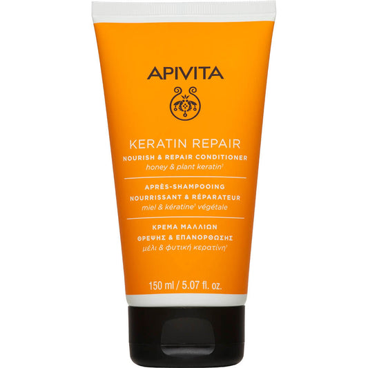 APIVITA Acondicionador Reparador con Miel y Keratina para Cabello Dañado 150ml.