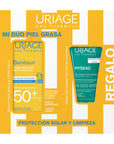 Uriage Kit Bariésun Fluido Matificante SPF50+ 50ml. + Hyséac Gel Limpiador Anti-Imperfecciones 50ml.
