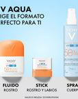 Vichy Capital Soleil UV Spray Protector Solar Corporal SPF50+ 200ml.