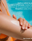Isdin Fotoprotector Gel Crema FPS50+ Hidratante 250ml.