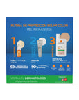 La Roche-Posay Kit Anthelios Fluido Oil Control con Color SPF 50+ 50 ml + Pure Vitamin C10 Serum 10 ml + Hyalu B5 Serum 5 ml
