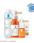 La Roche-Posay Kit Pure Vitamin C12 Oil Control Serum 30ml. + Agua Micelar 50ml. + Mini Serum 10ml.+ Anthelios UV Mune 50+ 3ml.