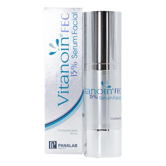 Panalab Vitanoin FEC Sérum Facial Antioxidante con Vitamina C 15% 30ml.