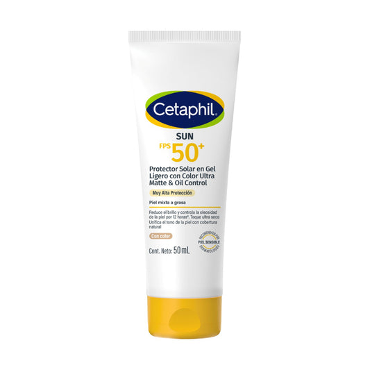 Cetaphil Sun Oil Control Protector Solar con Color FPS 50+ 50ml.