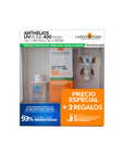 La Roche-Posay Kit Anthelios UVMune 400 Oil Control Gel-Crema 50ml. + Effaclar Duo Serum 3ml. + Agua Micelar 50ml.
