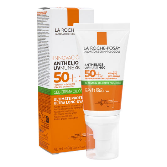 La Roche-Posay Anthelios Gel-Crema Toque Seco FPS50+ 50ml.