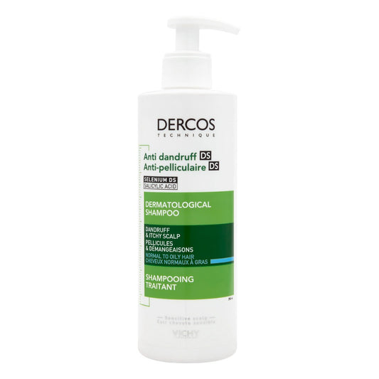 Vichy Dercos Shampoo Anticaspa Cabello Normal a Graso 390ml.