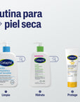 Cetaphil Loción Humectante Corporal e Hidratante para Piel Seca y Sensible 236ml.
