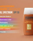 ISDIN Fusion Water SPF50+ Color Bronze Fotoprotector Facial 50ml.