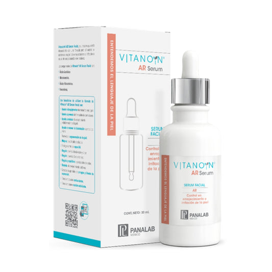 Panalab Vitanoin AR Sérum Facial Calmante con Antioxidantes 30ml.