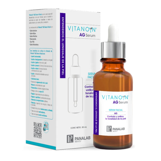 Panalab Vitanoin AG Sérum Facial Antioxidante y Antienvejecimiento 30ml.