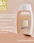 ISDIN Fusion Water Color Light SPF50 Protector Solar con Color Tono Light 50ml.