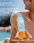 Isdin Protector Solar Transparent Spray Wet Skin SPF50 250ml.