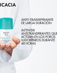 Vichy Desodorante Roll-On Regulador 48h 50ml.