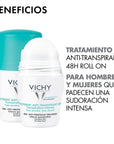 Vichy Desodorante Roll-On Regulador 48h 50ml.