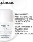 Vichy Desodorante Roll-On Piel Sensible 48h 50ml.