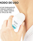 Vichy Desodorante Anti-Traces Protección 48h 50ml.