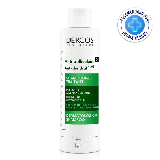 Vichy Dercos Shampoo Anticaspa Cabello Graso 200ml.