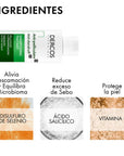 Vichy Dercos Shampoo Anticaspa Cabello Graso 200ml.