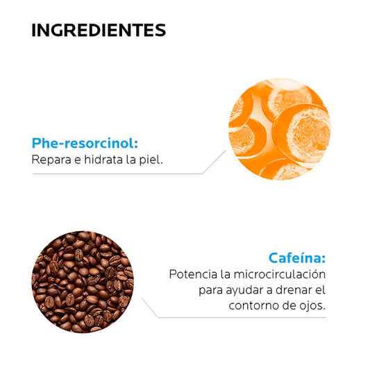 La Roche-Posay Pigmentclar Contorno de Ojos Anti-Ojeras 15ml.