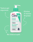 CeraVe Gel Limpiador Espumoso 236ml.