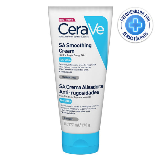 CeraVe Crema Alisadora Anti-Rugosidades con Ácido Salicílico 177ml.