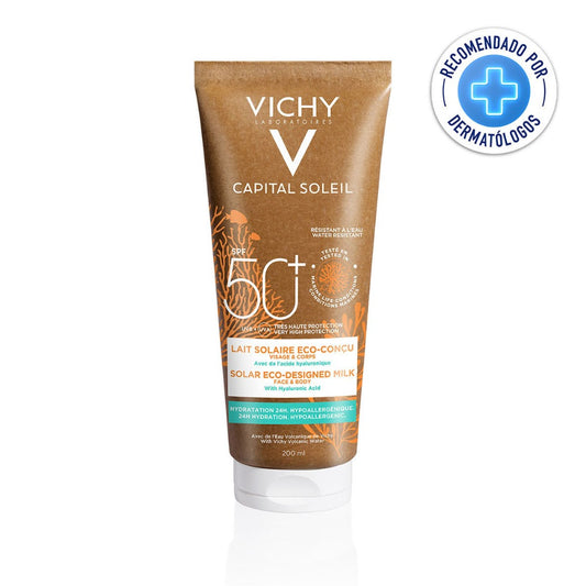 Vichy Capital Soleil Eco-Milk Protector Solar Corporal SPF50 200ml.