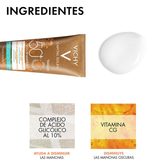 Vichy Capital Soleil Eco-Milk Protector Solar Corporal SPF50 200ml.
