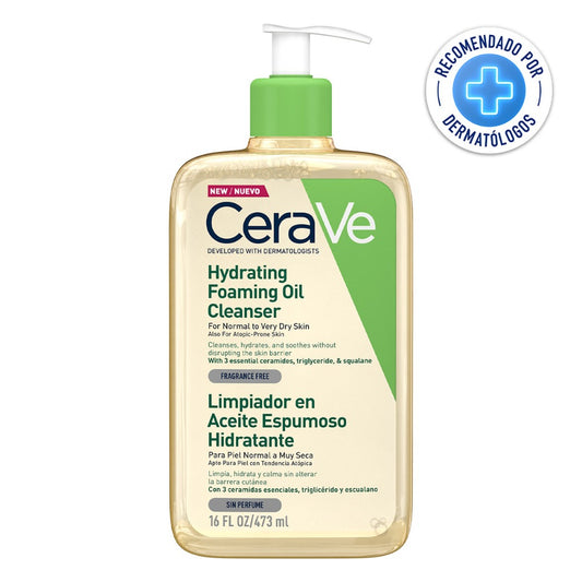 CeraVe Aceite Limpiador Hidratante 473ml.